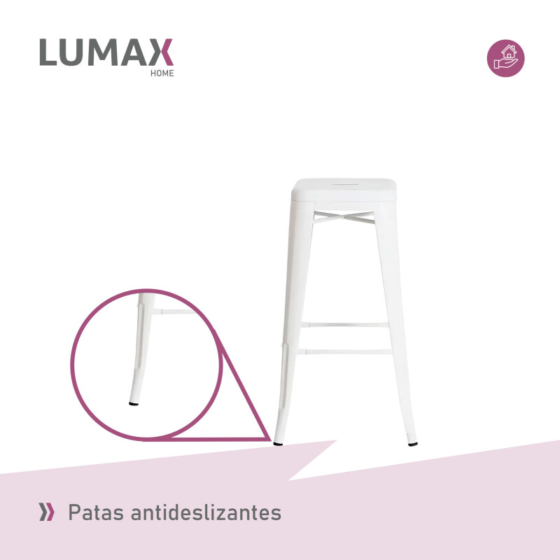Taburete Tolix Hogar Pub Muebles Blanco