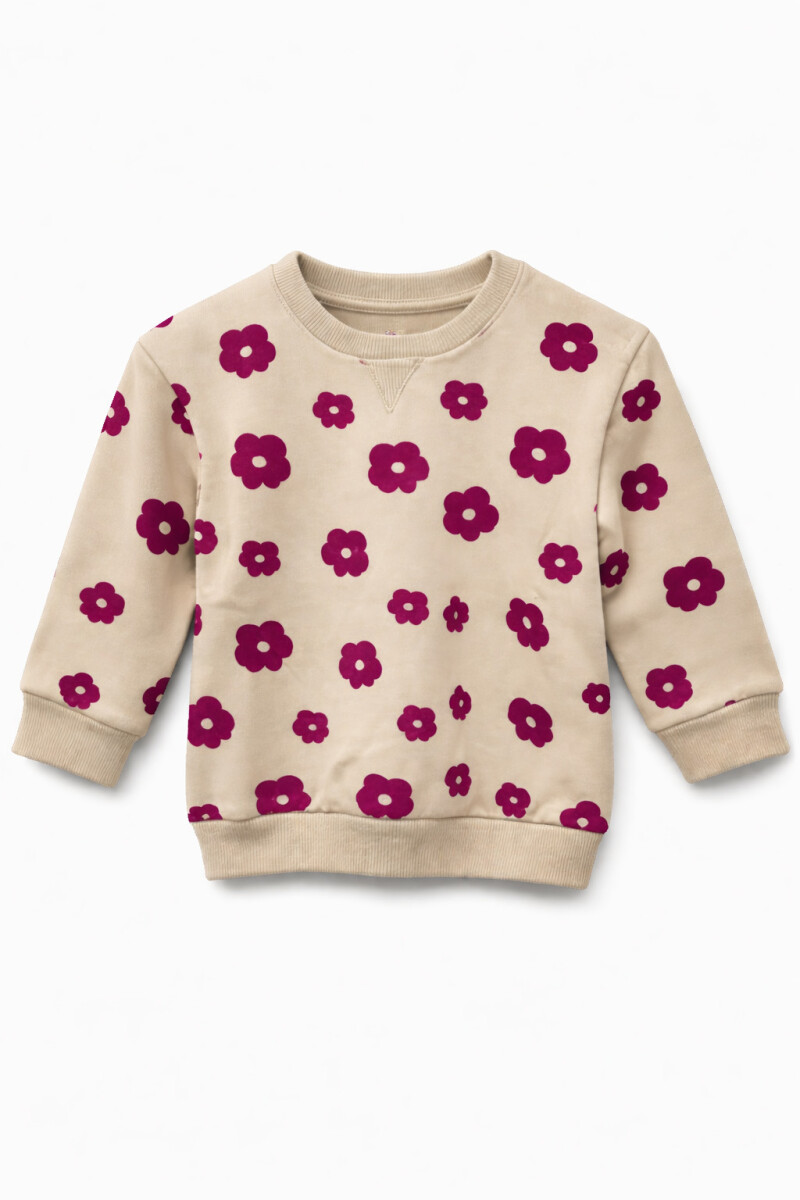 BUZO ARESA - BEIGE CLARO 