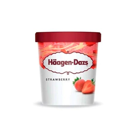 Helado Haagen-dazs Strawberry 100 Ml Helado Haagen-dazs Strawberry 100 Ml