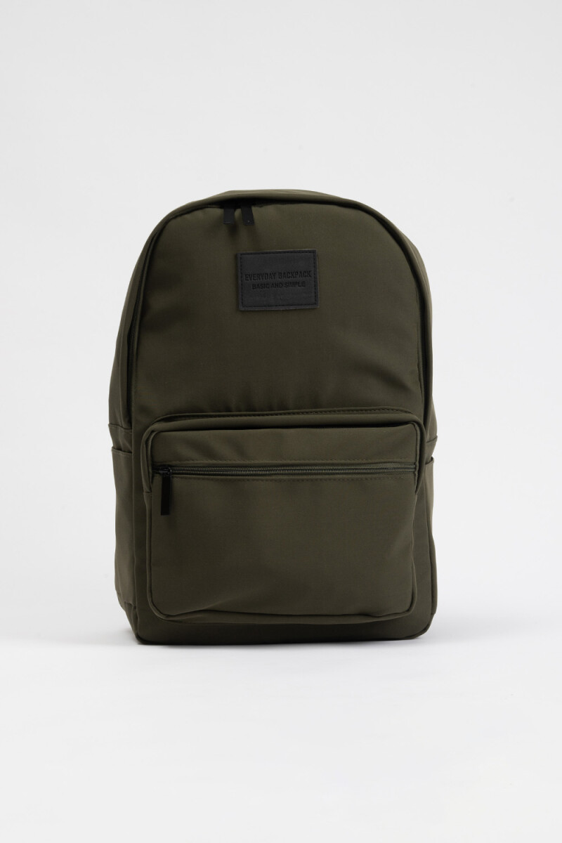 Mochila básica Verde
