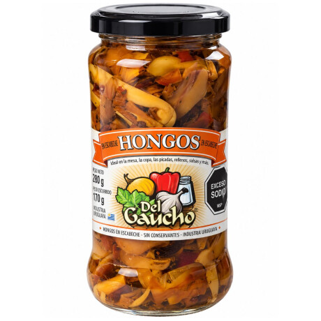HONGOS EN VINAGRE DEL GAUCHO 350G HONGOS EN VINAGRE DEL GAUCHO 350G