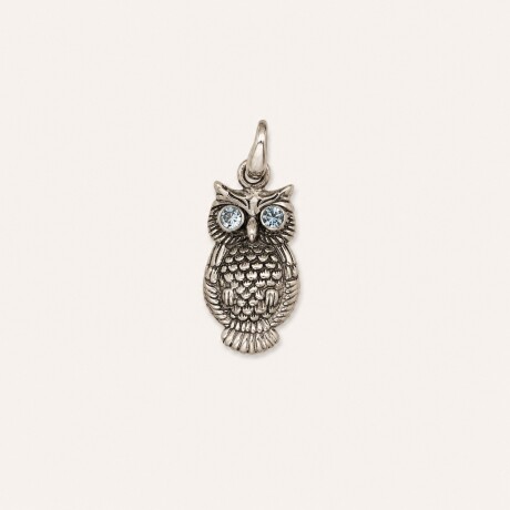 Dije Buho Topacio - Plata 925 Dije Buho Topacio - Plata 925