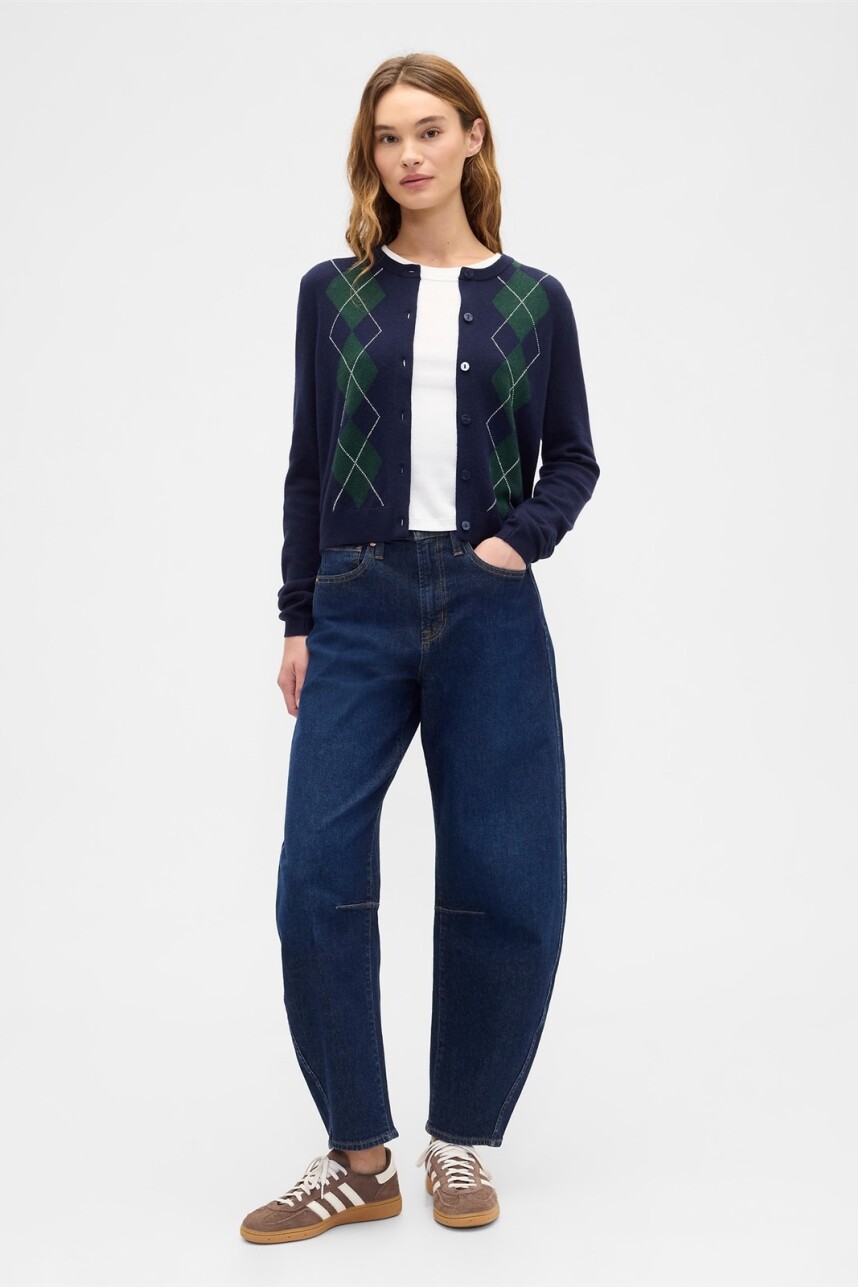 Saco Cashsoft Mujer Navy Uniform