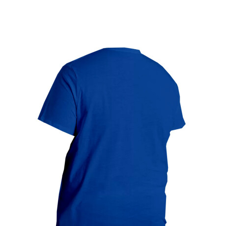 Camiseta Básica Plus Talles Especiales Azul Francia