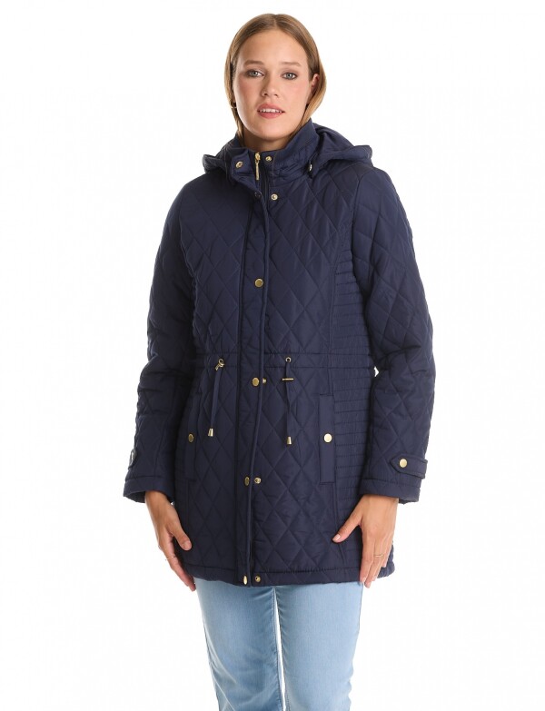 Campera Capitoneada AZUL