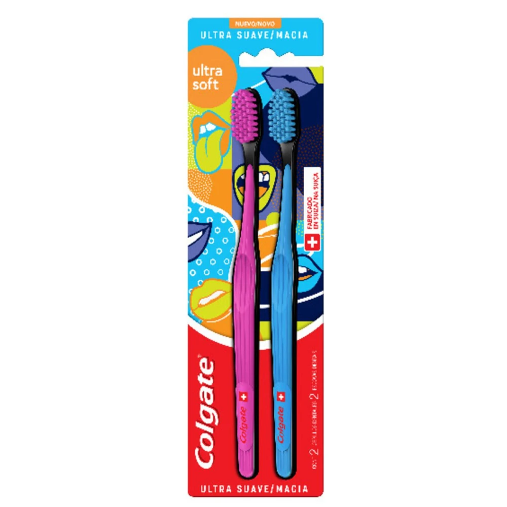 COLGATE CEPILLO ULTRA SOFT X2 UNID.