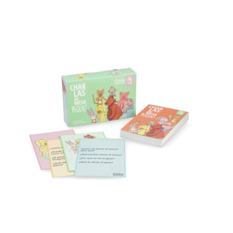 Charlas de mesa para peques +3 Charlas de mesa para peques +3