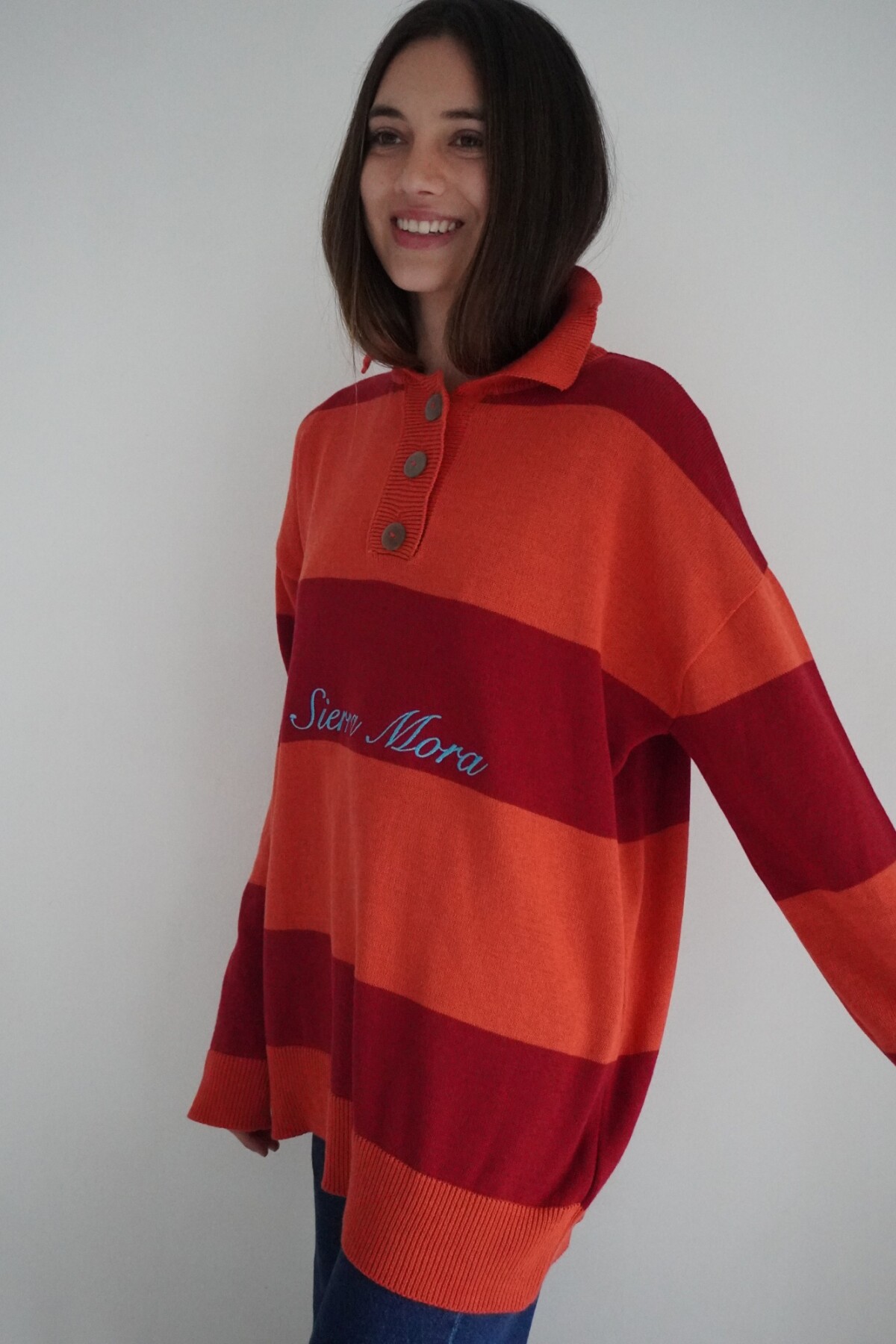 Heritage Sweater Naranja / Rojo