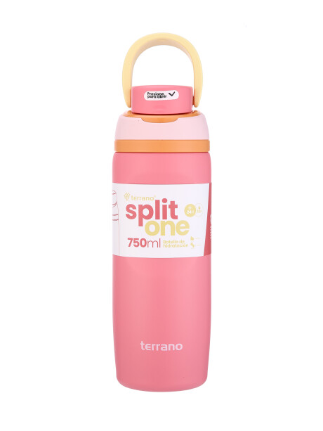 BOTELLA SPLIT ONE POP UP 750ML. Coral