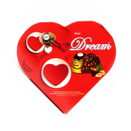 Bombonera Corazon Dream Caja Roja