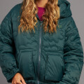 CAMPERA FLERA RUSTY Verde Oscuro