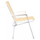 Silla De Playa Plegable Tubo De HierroSilla De Playa Plegable Tubo De Hierro Naranja