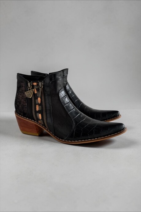 Bota Eva Negra Crocco Combinada Bota Eva Negra Crocco Combinada