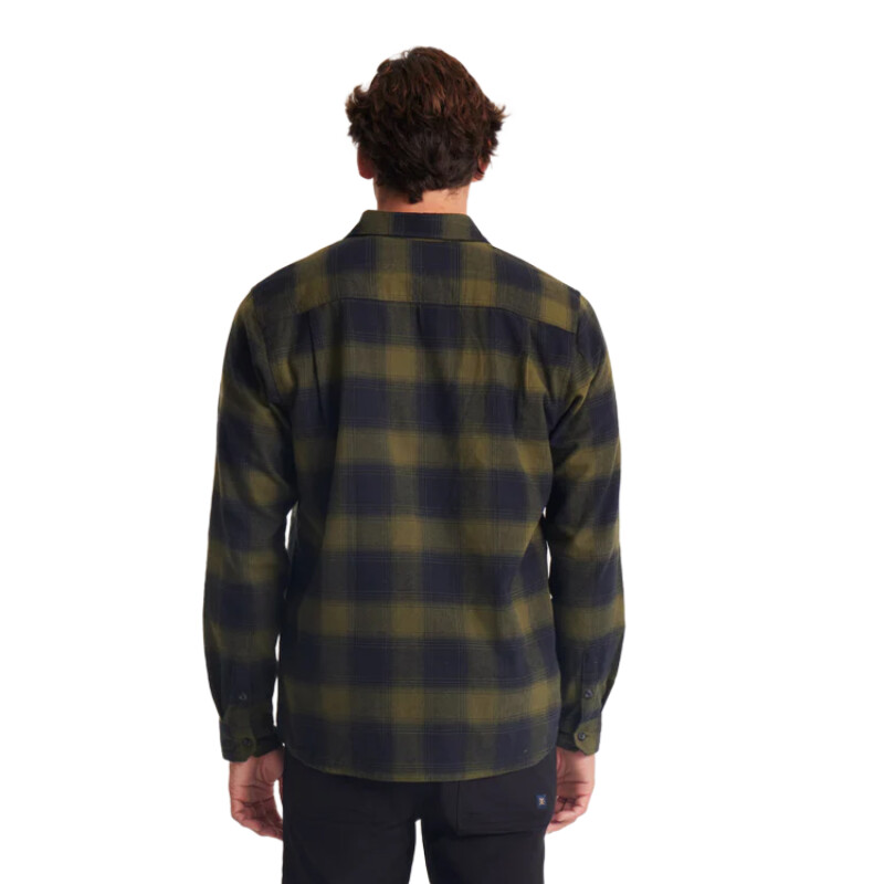 Camisa Roark Crossroads Flannel Camisa Roark Crossroads Flannel