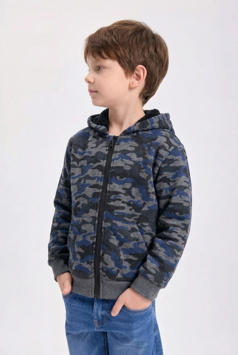 Canguro Camuflado - Azul 