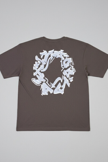 T-SHIRT RYKER DIXIE Gris Oscuro