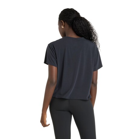 Remera New Balance de Dama - Drapey Relaxed - WT51133BK BLACK