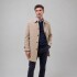 Gabardina impermeable Beige