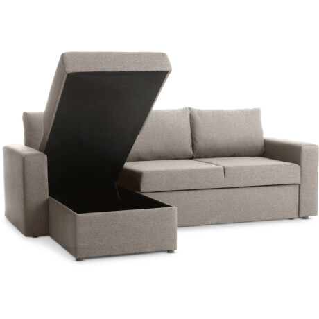 Sofa Cama Marslev Chaise Longue Gris Claro