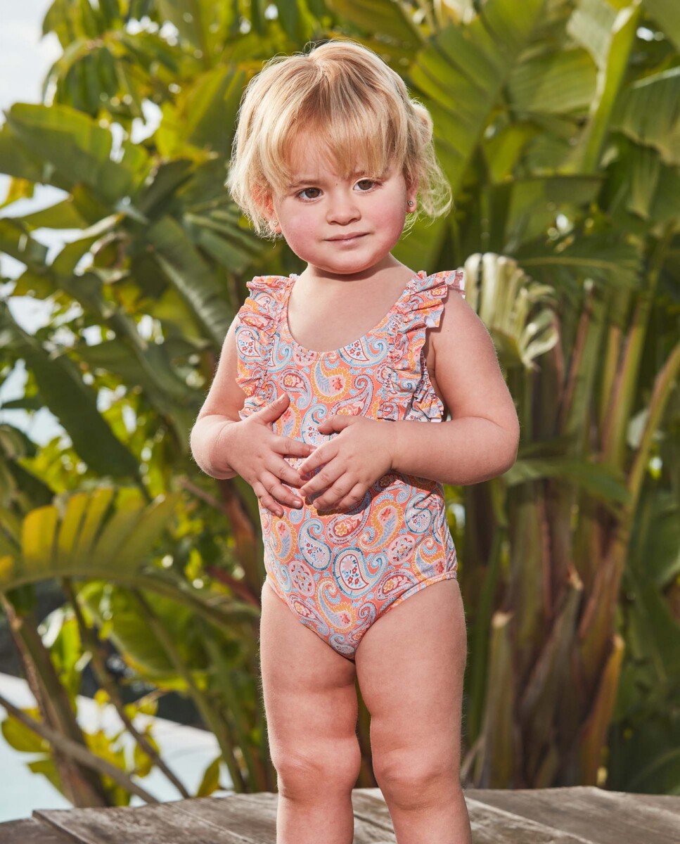 Bañador Estampado Paisley - Piedra 