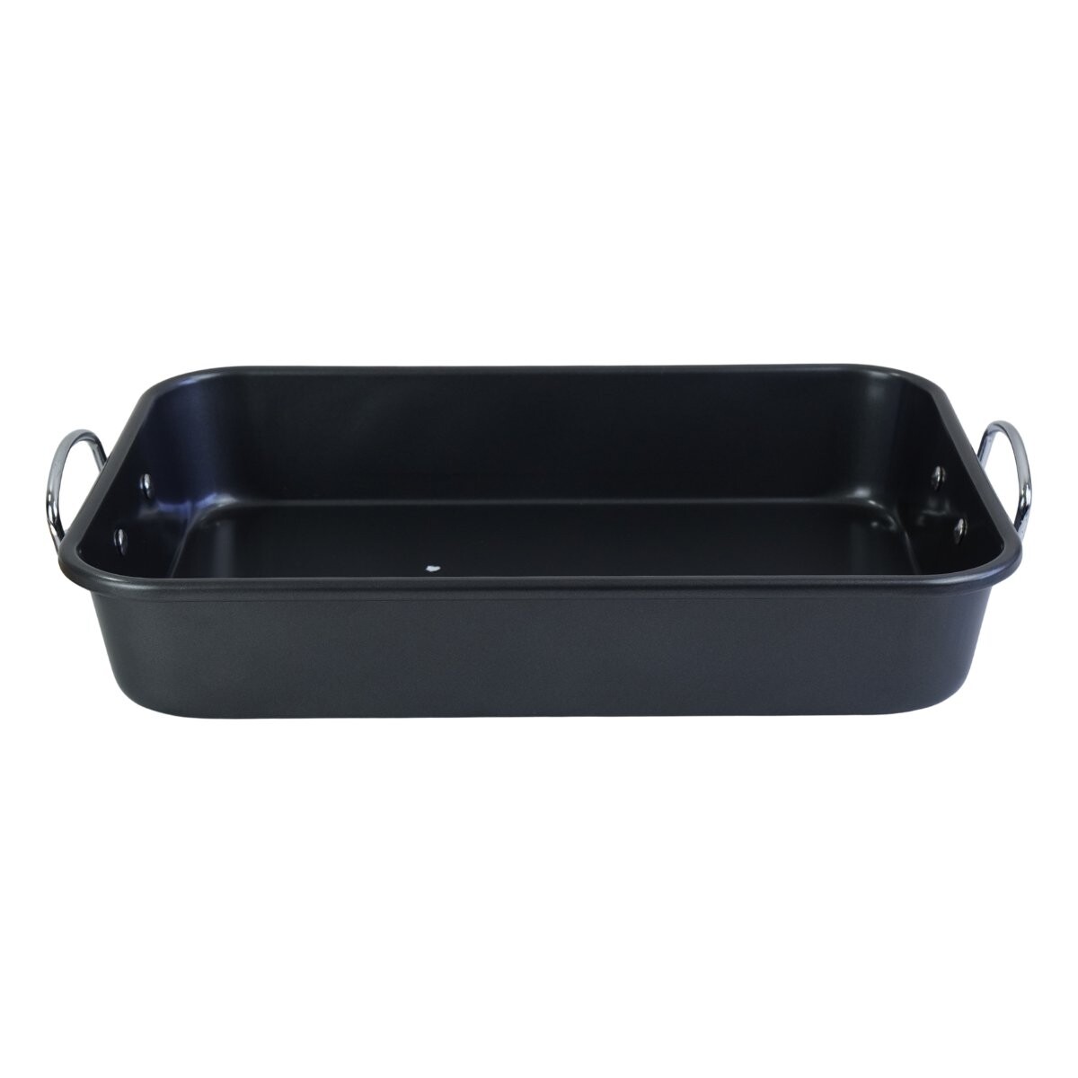Asadera rectangular con asas 