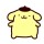 Llavero Sanrio mascota Pompompurin