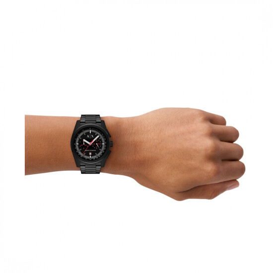 Reloj ARMANI EXCHANGE PARKER Acero Negro Esfera 42mm 0