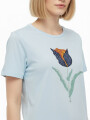 Remera Violeta Estampado 5