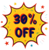 30% OFF · Seleccionados