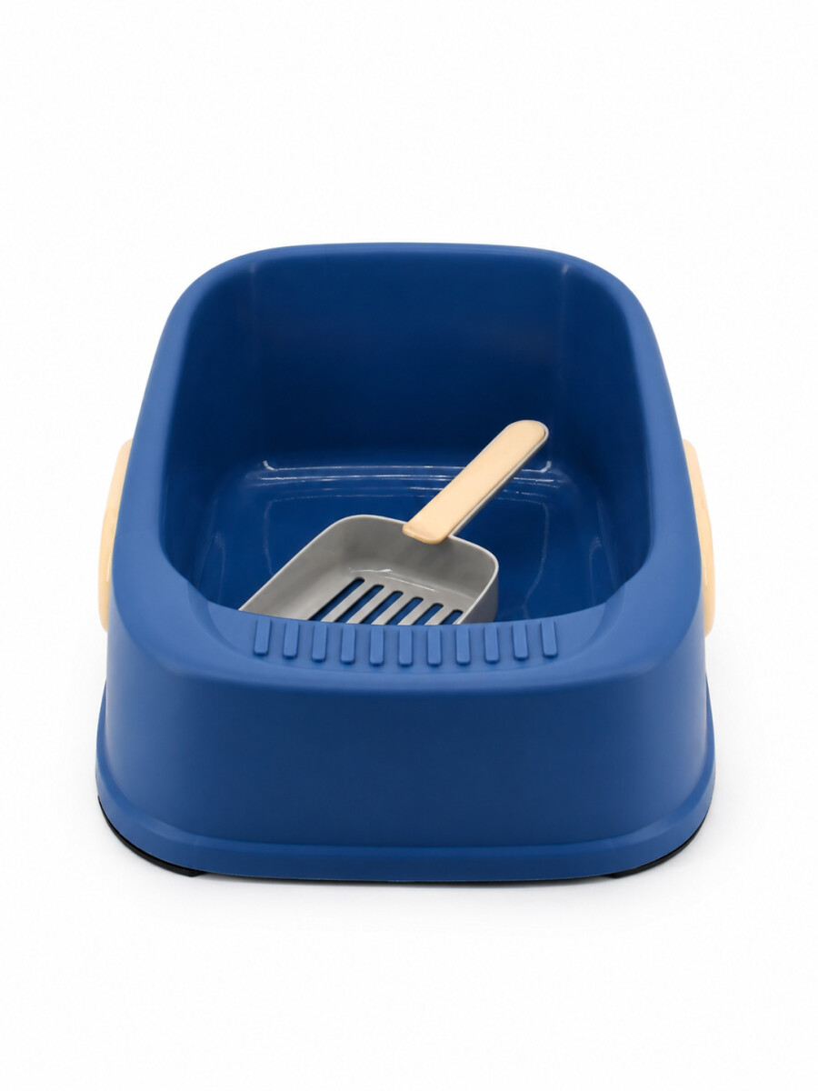 BANDEJA SANITARIA CON PALA - AZUL 