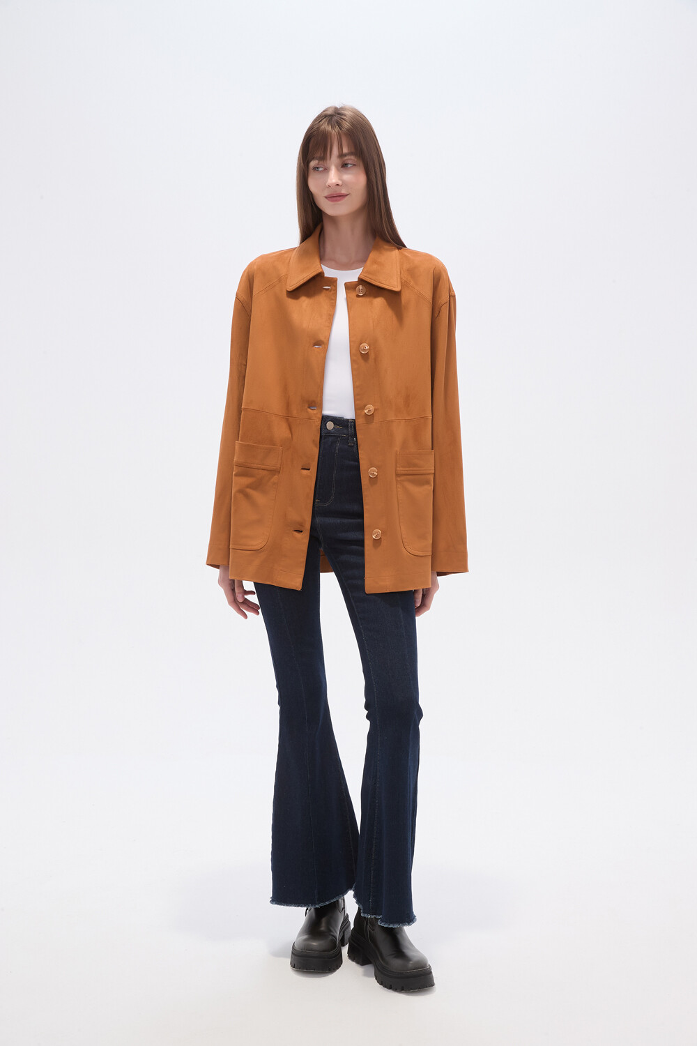 Chaqueta Olve Caramelo