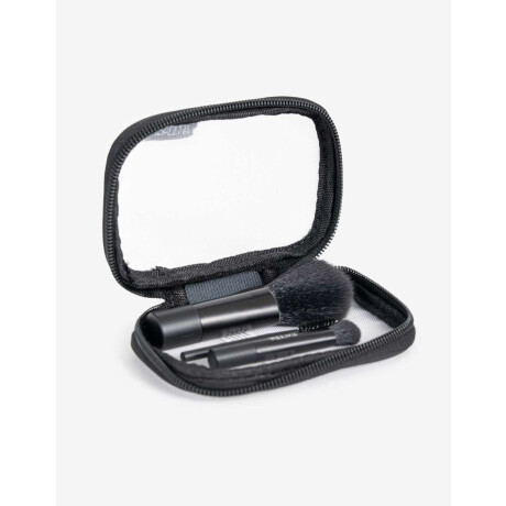 Set De Mini Brochas De Maquillaje Negro