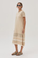 Vestido Loren Crudo