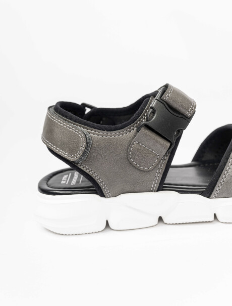 Sandalia deportiva negro