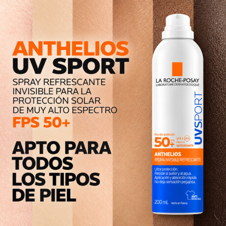 Protector Solar La Roche-Posay Anthelios UV Sport Bruma FPS50+ 200ml Protector Solar La Roche-Posay Anthelios UV Sport Bruma FPS50+ 200ml
