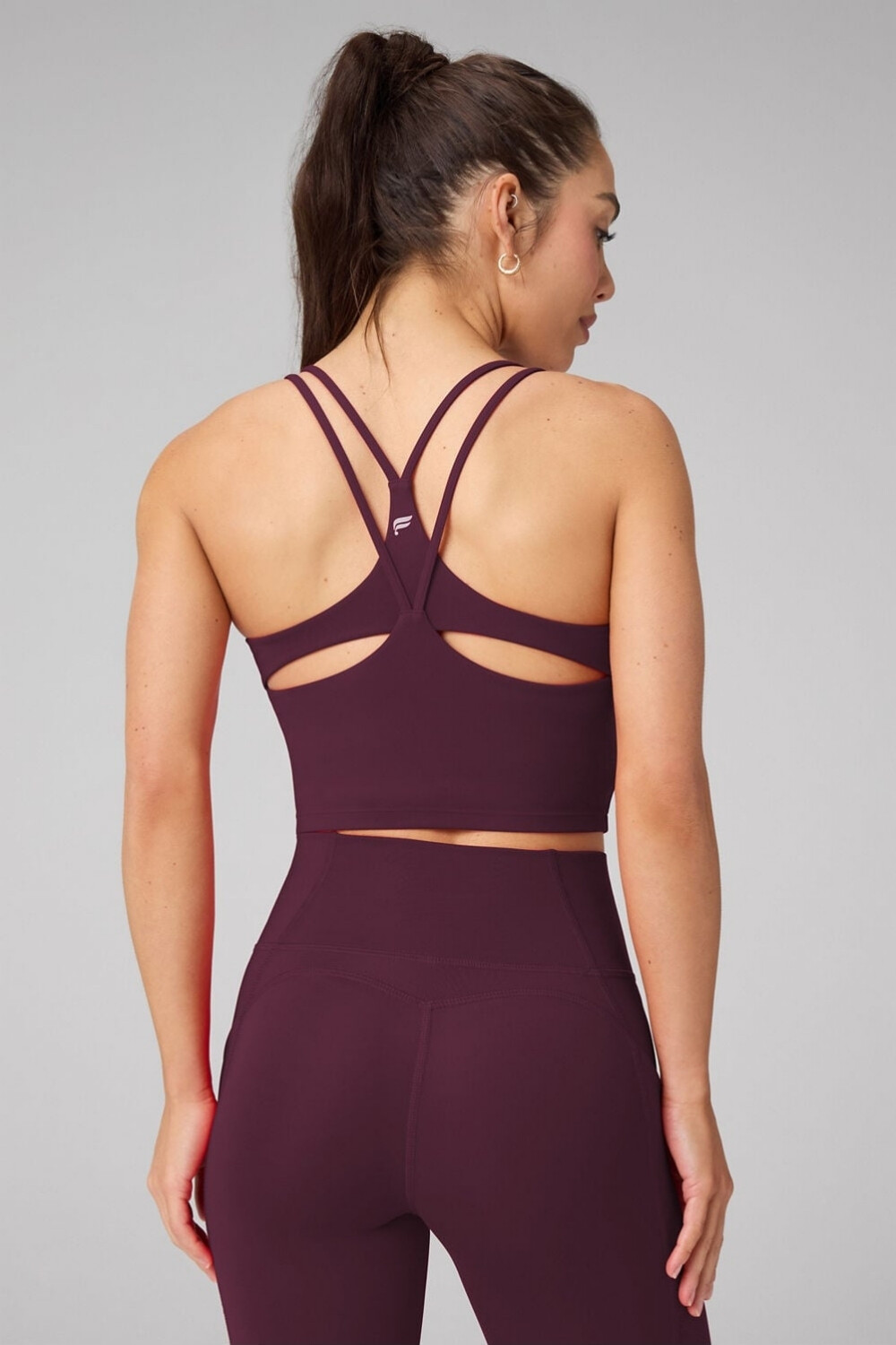 Top Principal Built-In Bra Bividi Mujer Oxblood