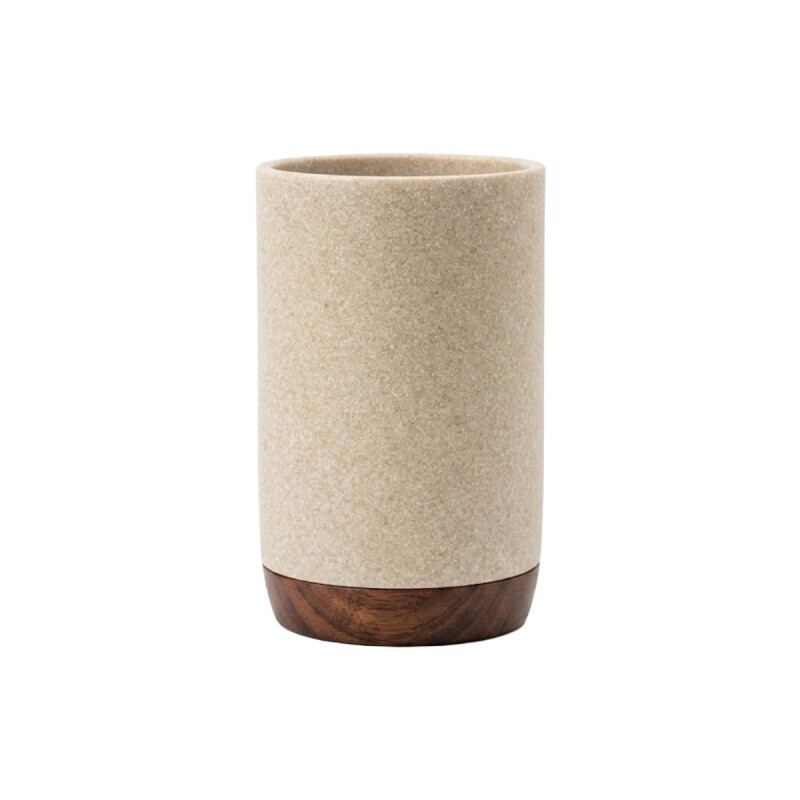 ORGANIZADOR CERAMICA/MADERA 200ML Unica