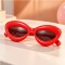 Lentes de Diseñador Rojo