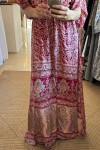 Vestido Manu de seda Tonos rojos