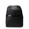 Mochila Push De Tela con Bolsillo Frontal Negro