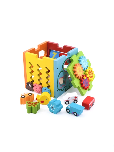 CUBO MULTIFUNCION MULTICOLOR