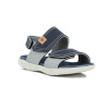 Molekinho Sandalia C/tiras C/velcro Marino-gris