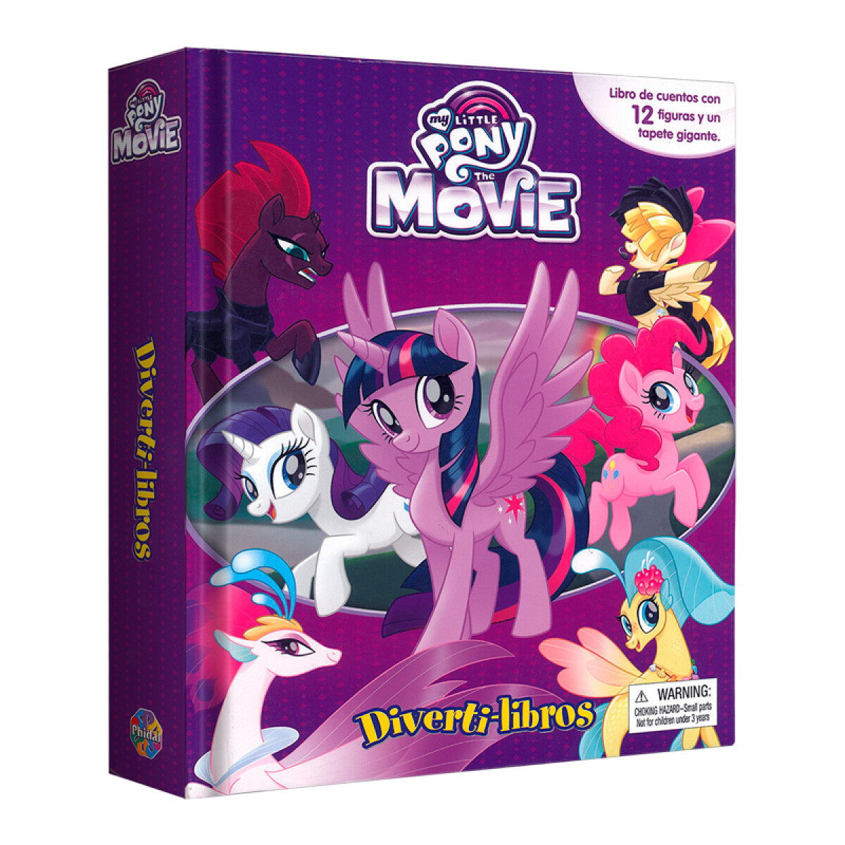 Divertilibro Little Pony Movie con 12 figuras - 001 