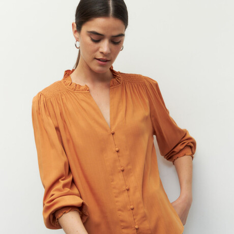 CAMISA AVOCADO Camel
