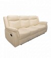 Sofa Recliner 3 Cuerpos Royal Crema