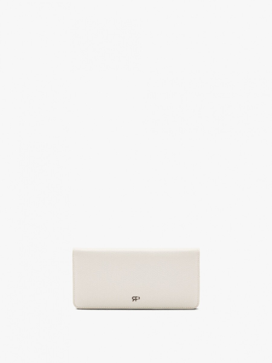 Cartera Con Textura Y Asa De Cordón crudo