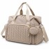 Bolso maternal XL ASH beige