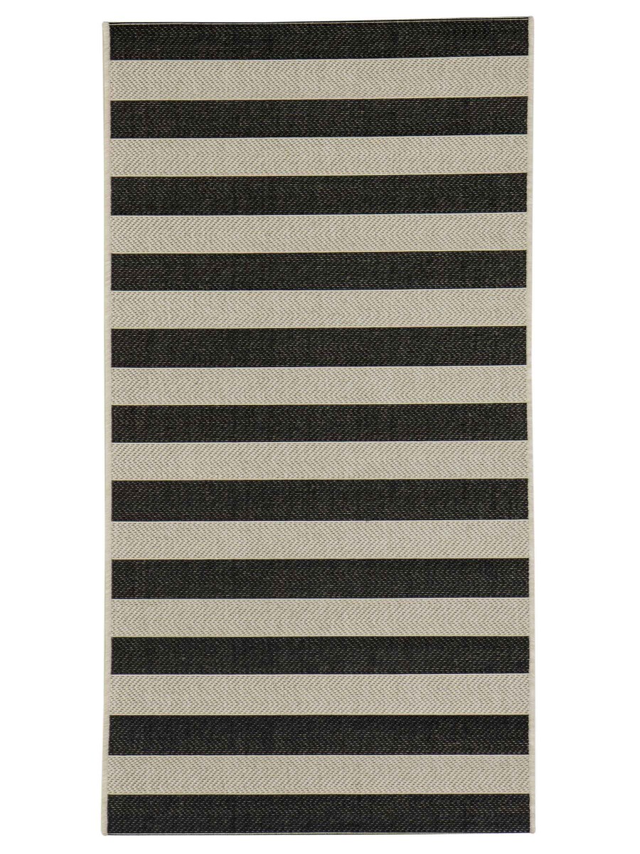 LINEO - ALFOMBRA LINEO LIN/5031/9H01/ 080X150 WOOL/BLACK 