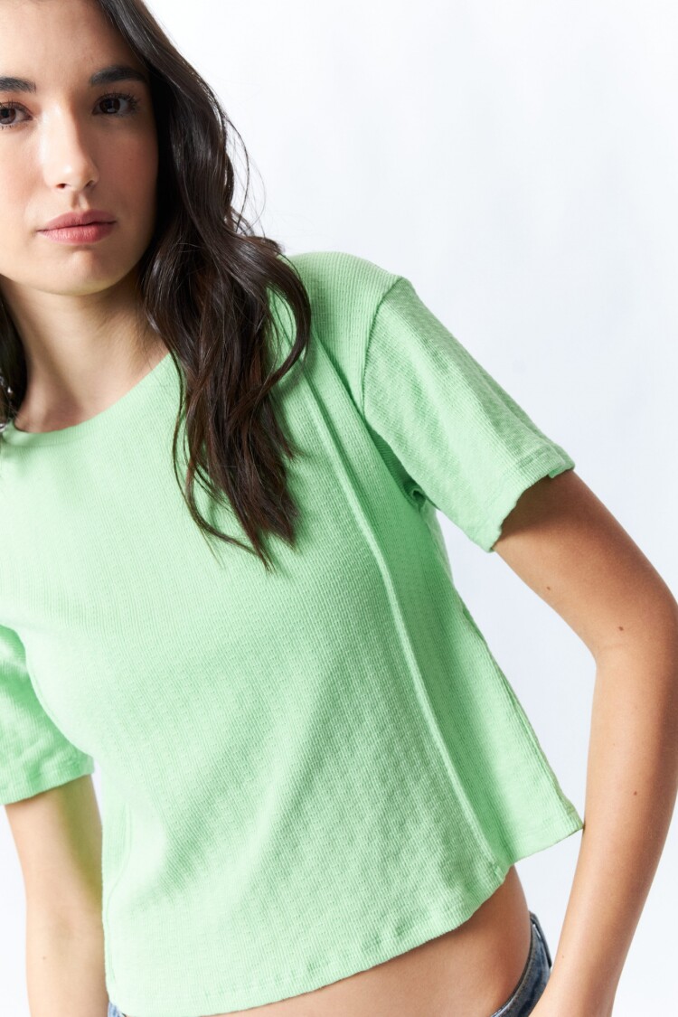 REMERA CHICHE Verde Kiwi