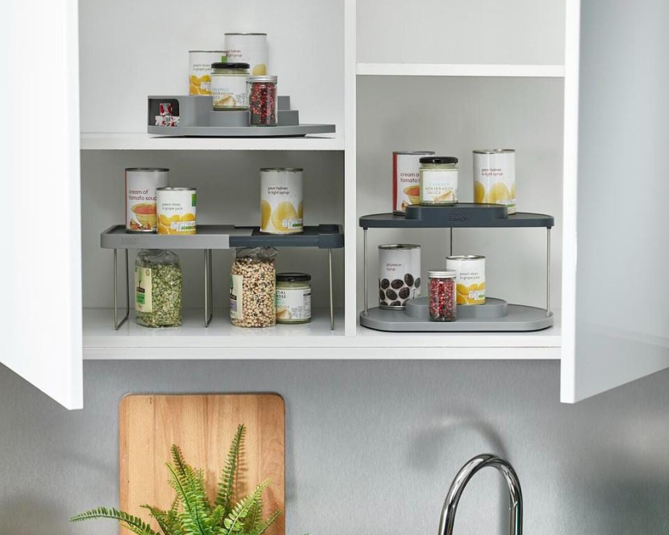 Organizador giratorio de 2 niveles CupboardStore™ Organizador giratorio de 2 niveles CupboardStore™